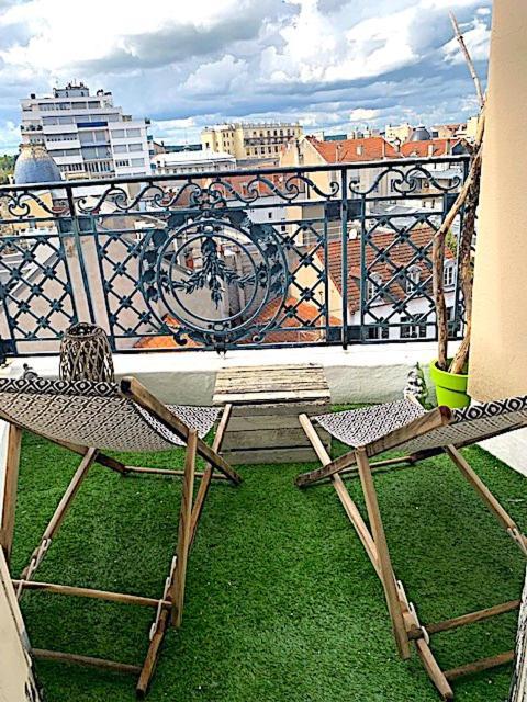 L'Albert 1Er - Ancien Palace - Centre Ville - Terrasse Vichy Exterior foto